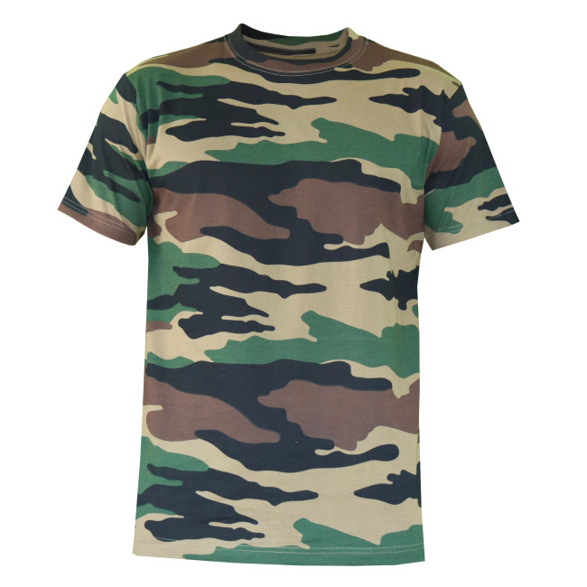 T-shirt z krótkimi rękawami moro - GP Tactical