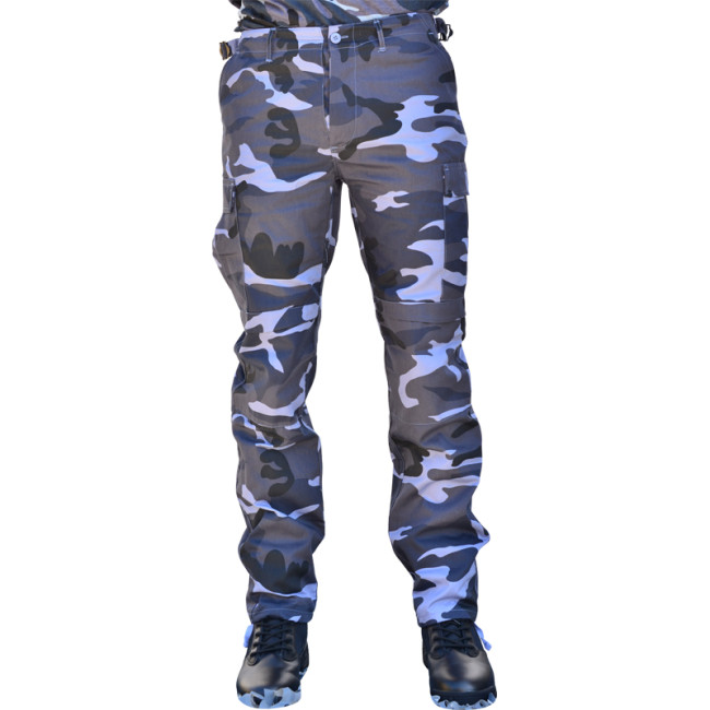 Spodnie BDU Camo Miejski Niebieski CityGuard