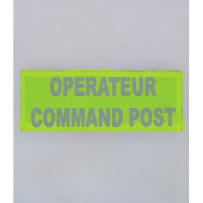 GELBES RÜCKENBAND OPERATOR COMMAND POST