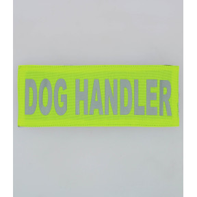 BANDEAU DOS JAUNE DOG HANDLER