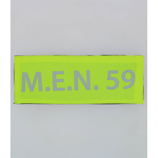 ŻÓŁTA OPASKA NA PLECY M.E.N. 59