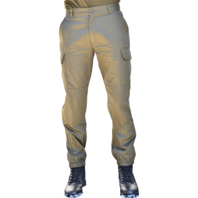 Broek F2 satijn kaki