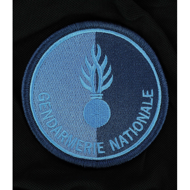 Emblemat Żandarmeria Narodowa nieoficjalny niska widoczność Niebieski - DMB Products