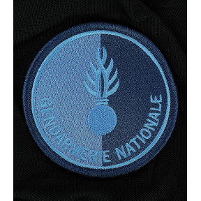 Ecusson Gendarmerie Nationale non agréé basse visibilité Bleu - DMB Products
