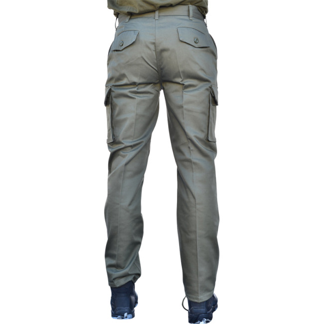 Pantalon treillis M64 satin kaki -CityGuard