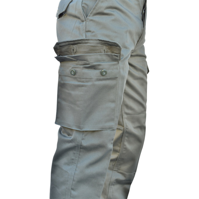 Spodnie mundurowe M64 satyna khaki -CityGuard