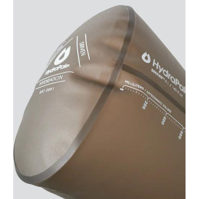 Poche à eau SEEKER 4L gris - Hydrapak
