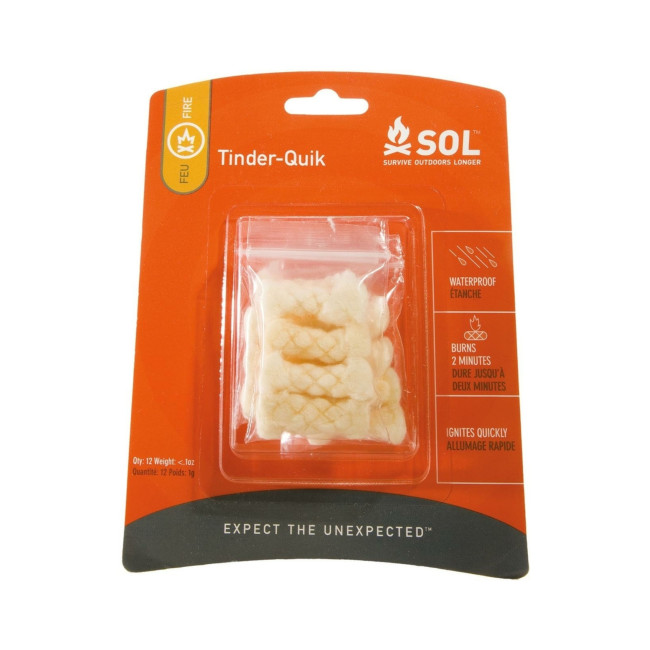 Mèche allume-feu Tinder-Quick - SOL - vetsecurite.com
