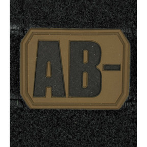 3D-Patch Blutgruppe AB- Coyote - Miltec