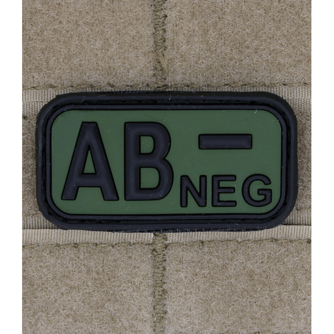 Patch groupe sanguin AB- Vert OD - JTG
