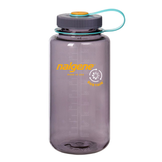 Bouteille Sustain 1L Aubergine avec grande ouverture - Nalgene