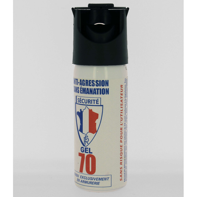 Aérosol de défense Gel 50ml - Le Protecteur