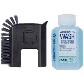 Reinigingskit borstel + multifunctionele zeep 50 ml - Sea to Summit