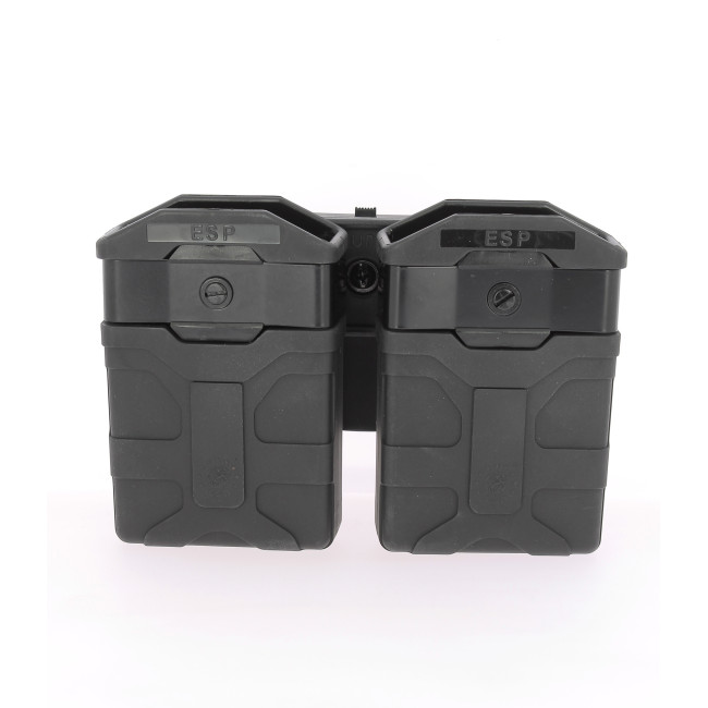 Double étui rotatif pour chargeurs AR-15 (Clip ceinture UBC-01) - Euro Security Products