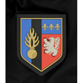 PVC Badge Gendarmerie Mobile Zone de Défense DE LYON