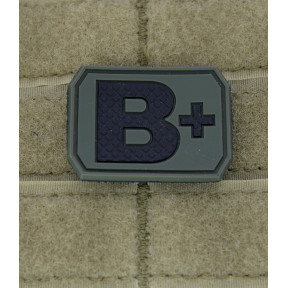 Patch 3D de groupe sanguin B+ Vert OD - Miltec