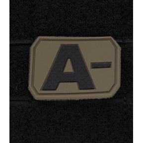 Patch 3D bloedgroep A- Coyote - Miltec