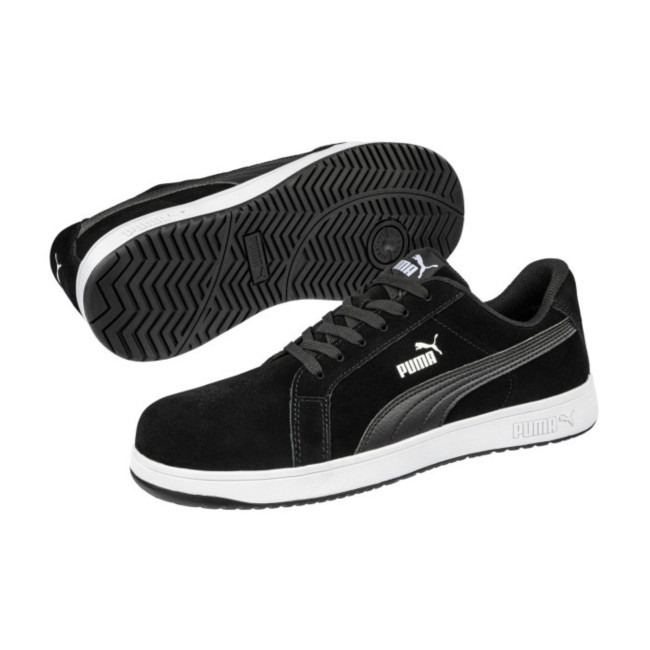 Veiligheidsschoenen Iconic laag zwart S1PL HRO SR - Puma