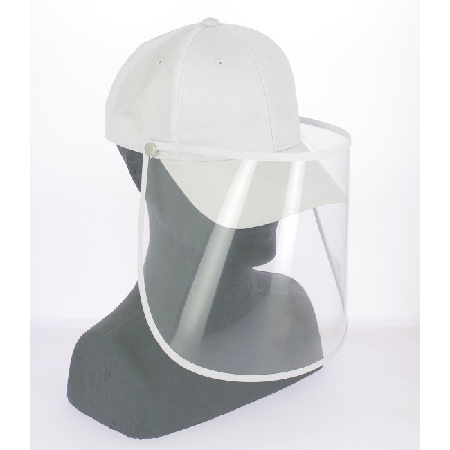 Casquette avec écran de protection PVC - Vetsecurite