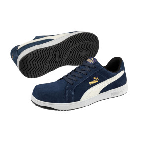 Buty robocze Iconic niskie granatowe S1PL HRO SR - Puma