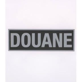 Bandeau Douane inversé 10 x 30 cm - Patrol Equipements