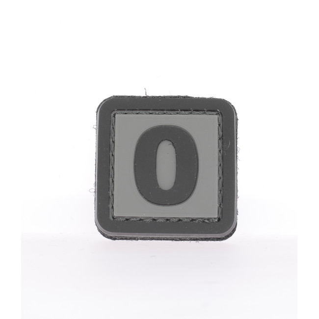 3D PVC-Patch Buchstabe O - 101 Inc