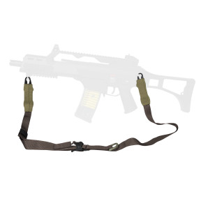 Sangle de fusil non-rembourrée GS113 - Coyote - Lindnerhof