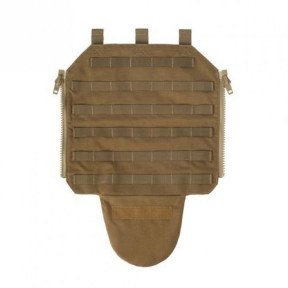 Achterpaneel met rits voor plaatdrager vest LT632 - Coyote - Lindnerhof