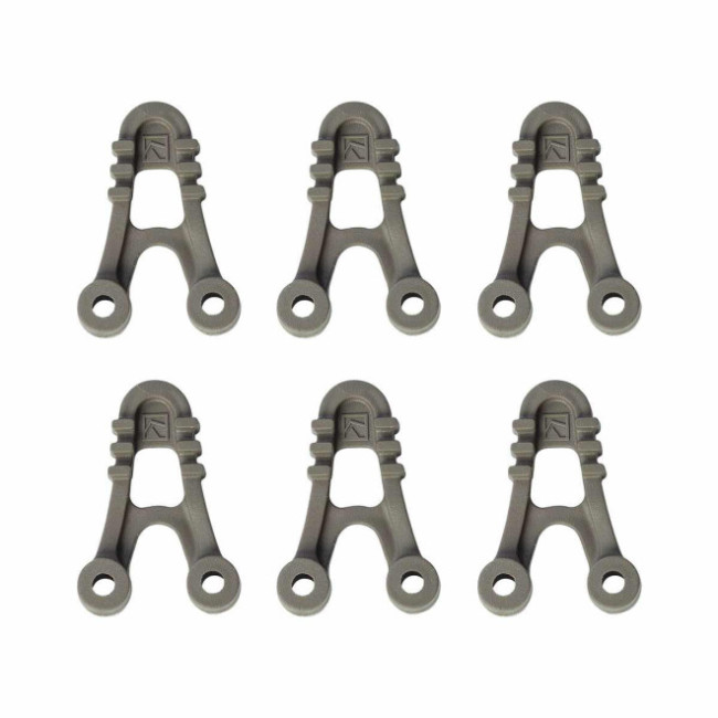 Set van 5 grip handgrepen Alpha LT1904 stonegrey - Lindnerhof