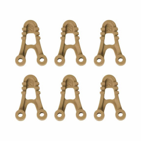 Jeu de 5 tirettes grip Alpha LT1904 - Tan - Lindnerhof