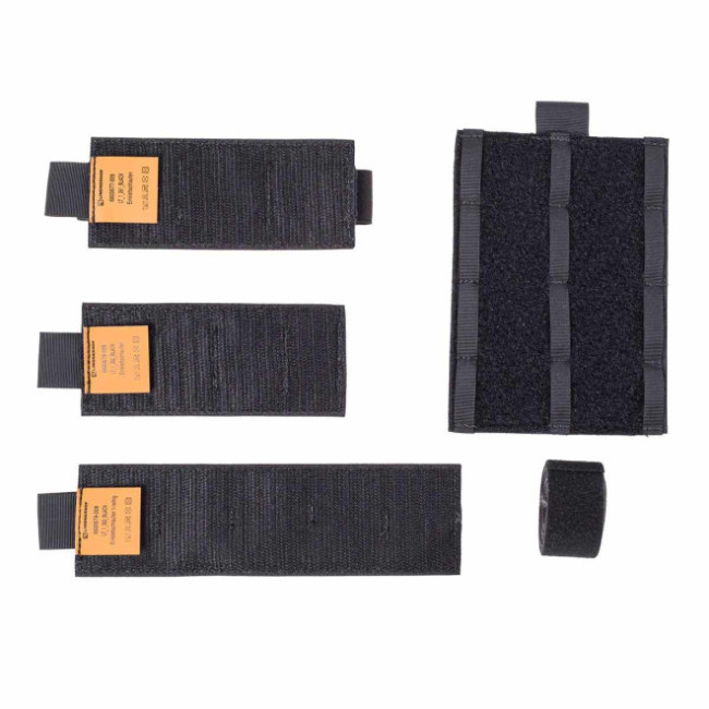 Jeu de 4 modules d'insertion LT128 -Noir - Lindnerhof