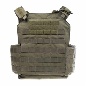 Plattenträger mit Schnellverschluss LT025/V-A1 Chest Rig Adapter LT270 stonegrey - Lindnerhof