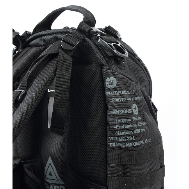 Torba operacyjna 33L BRACO Full Black - Dimatex