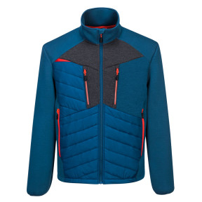 DX4 hybride baffle jas Blauw Metro - Portwest