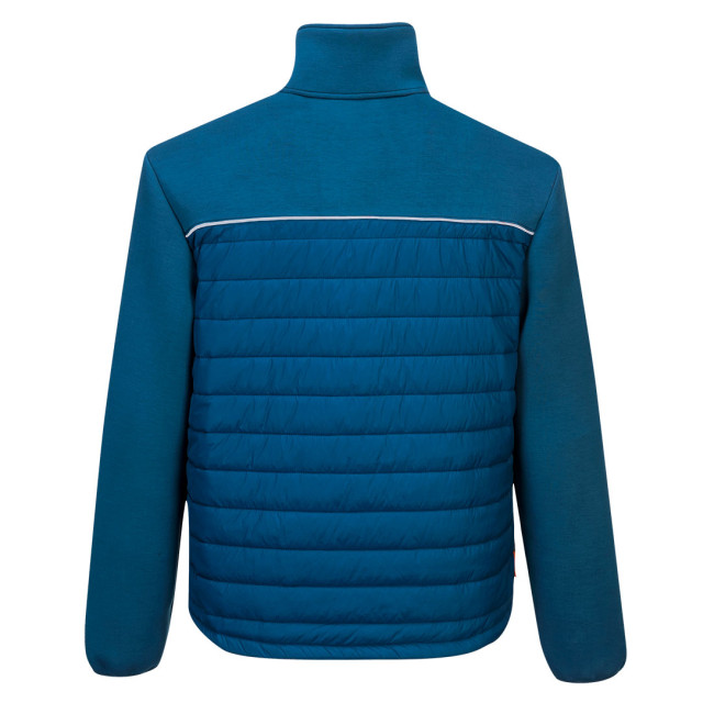 Veste baffle hybride DX4 Bleu Metro - Portwest