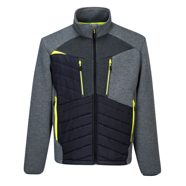 Veste baffle hybride DX4 Gris Métal - Portwest