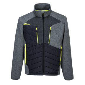 Veste baffle hybride DX4 Gris Métal - Portwest