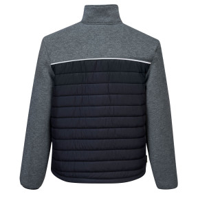 Veste baffle hybride DX4 Gris Métal - Portwest
