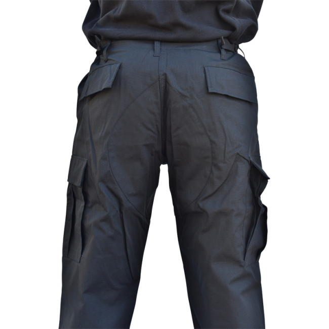 Spodnie BDU czarne Ripstop - Miltec