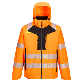 DX4 Hi-Vis 4-in-1 Jas Oranje/Zwart - Portwest