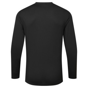 T-shirt HiVis z Długimi Rękawami Czarny - Portwest