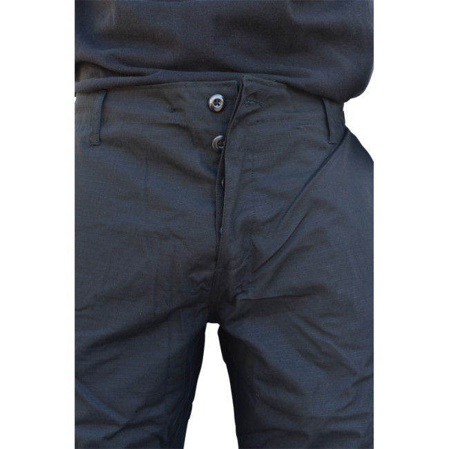 BDU Hose schwarz Ripstop - Miltec