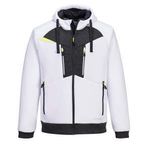DX4 Kapuzenpullover mit Reißverschluss Weiß - Portwest