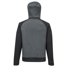 DX4 Kapuzenpullover mit Reißverschluss Metallgrau - Portwest