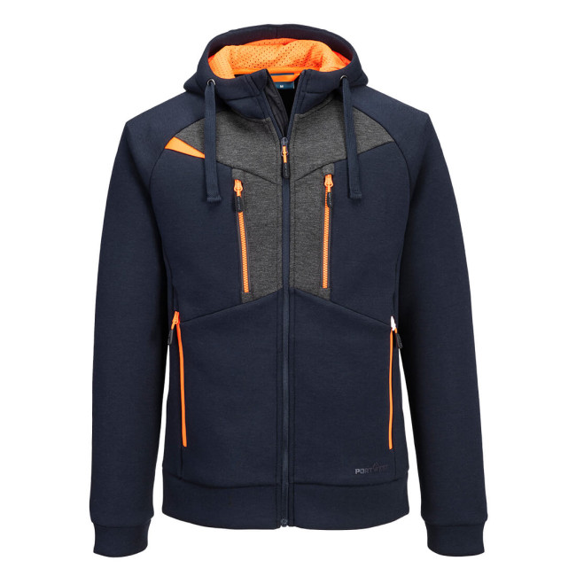 Sweat à capuche zippé DX4Marine Foncé - Portwest