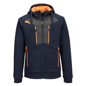 Sweat à capuche zippé DX4Marine Foncé - Portwest