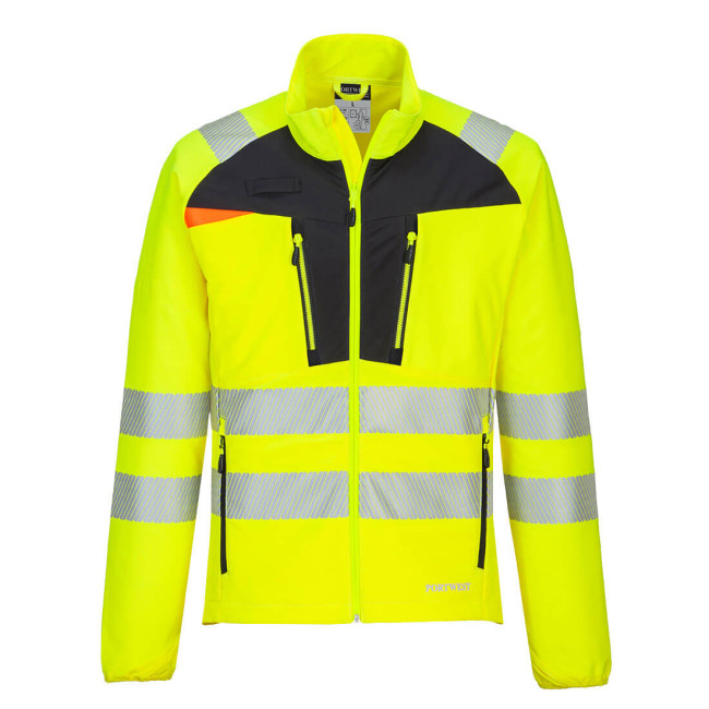 Sous Couche Zippee HV DX4 Jaune/Noir - Portwest