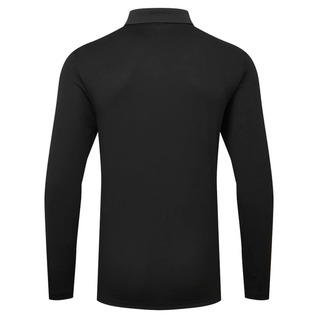 Polo HV Manches Longues Noir - Portwest