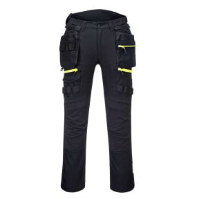 Pantalon DX4 poches flottantes démontables NoirShort - Portwest