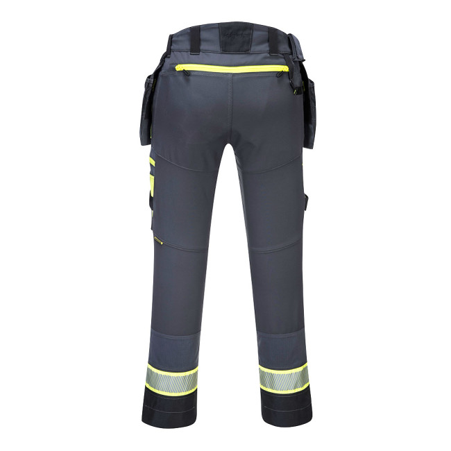 Pantalon DX4 poches flottantes démontables Gris Métal - Portwest